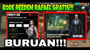 Situs situs penukaran kode redeem free fire seperti ini menawarkan cheat diamond free fire tak terbatas, biasanya kamu bisa isi berapapun yang kamu mau. Garena Bagi Bagi Kode Reedem Rafael Gratis Buruann Free Fire Indonesia Youtube