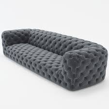 3ds Max Realistic Chester Moon Baxter Couch Design Chester Sofa Design