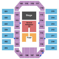 James Brown Arena Tickets And James Brown Arena Seating