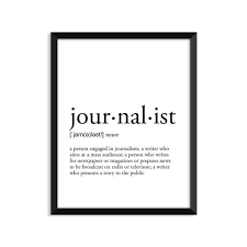 Journalist Definition Romantic Dictionary Art Print Office Etsy In 2020 Dictionary Art Print Journalism Quotes Journalist