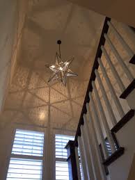 52 or 60 wide 4.5 downrod. 36 Inch Custom Estrella In The Stairwell Made In U S A Madeinusa Designerlighting Stairwellpendant Estrella S Custom Lighting Lighting Design Stairwell