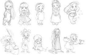 Bebes Princesses Disney Dessins Disney Disney Dessin