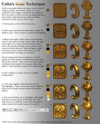 However, is not the easiest color to work with, so today, we'll show you how to make gold paint. 34 Gold Paint Ideas Digital Painting Tutorials Gold Paint Digital Art Tutorial