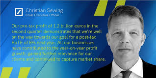 Deutsche bank is a leading global investment bank with a substantial private clients franchise. Deutsche Bank Reports Profit Before Tax Of 1 2 Billion In The Second Quarter Of 2021 Deutsche Bank