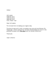 Sample Letter Requesting Signature On Documents - Fill Online, Printable,  Fillable, Blank | Pdffiller