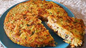 فطيرة بالخضر والبيض و التونة food breakfast quiche