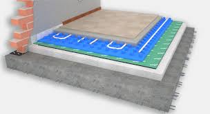 Floating floor insulation on concrete. Impact Sound Insulation Under Screed Solutions Isolgomma
