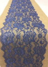 Wedding Table Runner Blue Burlap Lace 45 Ideas Burlap Lace Table Runner Table Runners Wedding Lace Table Runners