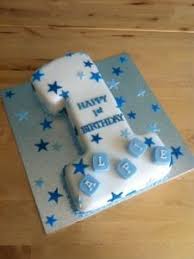 No 1 Shaped Birthday Cake Boys First Birthday Cake Boys 1st Birthday Cake Boy Birthday Cake
