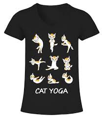 Fun Cat Yoga T Shirt Yoga Tshirts For Women Yoga Tshirts For Women Funny Yoga Tshirts Yoga Tshirt Men Yoga Shirt Yoga Tshirt For Women Yoga Tshir Damesmode