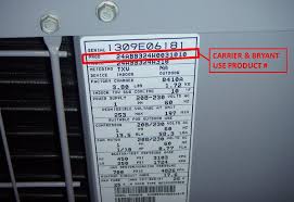 1 ton is equal to the heat required to melt one ton (907 kg) of ice in 24 hours. How To Find Your Air Conditioner Product Model Number A C Covers Inc