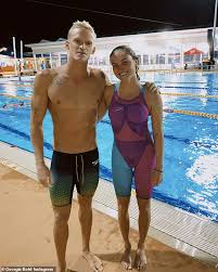 Return of the pool king. Pop Singer Cody Simpson Poses With Athlete Georgia Bohl At The Pool Ali2day