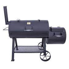 Shop Oklahoma Joe S Longhorn 1060 Sq In Charcoal Horizontal Smoker At Lowes Com Offset Smoker Grilling Bbq Equipment