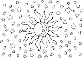 Waxing crescent, first quarter, waxing gibbous, full moon, waning gibbous, third quarter, waning crescent, and new moon. Sun Moon Stars Free Vector Graphic On Pixabay