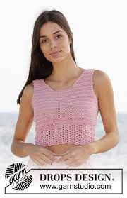 Bottles to 30,000 gallon bulk storage containers. Pink Pacific Drops 211 8 Free Crochet Patterns By Drops Design Crochet Crop Top Pattern Knitted Tank Top Pattern Free Sleeveless Top Pattern