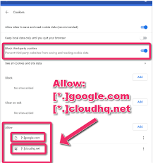 You need to learn how to enable cookies for your safari on mac or iphone, in order to enable these features. How To Enable 3rd Party Cookies In Google Chrome Browser Cloudhq Support