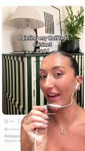 Transforming a Thrifted Cabinet for a Cozy Bar Area