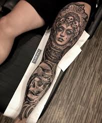 Lumina Tattoo Studio Inspired Leg Sleeve 2 0 Tattoos For Guys Badass Leg Tattoo Men Leg Sleeve Tattoo