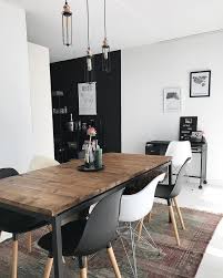 Industrial Vibes An Diesem Schonen Esstisch Im Vintage Look Nehmen Wir Diesem Esstisch Farmhouse Dining Room Dining Room Inspiration Dining Room Design