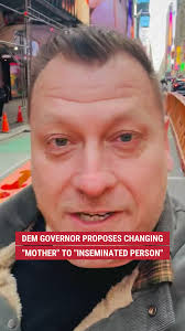 "Nobody wants to watch a sitcom called 'How I Met Your Inseminated  Person.'", Jimmy Failla blasts Democratic Gov. Tony Evers for his proposal  to replace the word "mother" with "inseminated person."