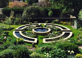 The main part of the garden is an elevated plateau. Garden Design Secret Gardens Garden Design Secret Gardens