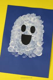One after the next climbs on, until the broom is so heavy that it snaps in two! Easy Ghost Craft For Kids Crafts On Sea
