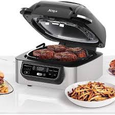 Ninja Foodi 5 In 1 Indoor Smokeless Air Fryer Electric Grill Stain Dealsdot Com Air Fryer Recipes Healthy Air Fryer Recipes Air Fryer Recipes Breakfast