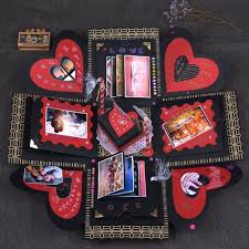 Gift Of Love Explosion Exploding Gift Box Has Special Design When Closed The Birthday Gifts For Boyfriend Boyfriend Christmas Diy Diy Gifts For Boyfriend