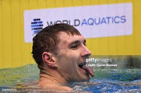 Australia's Samuel Short competes in a heat of the men's 800m... News Photo 