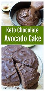 Keto Chocolate Avocado Cake Avocado Recipes Dessert Chocolate Avocado Cake Low Carb Recipes Dessert