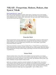 Namun ada syarat agar nikah itu menjadi sah di mata agama. Nikah Pengertian Hukum Rukun Dan Syarat Nikah Refsa Nanda 06 53 00 Agama