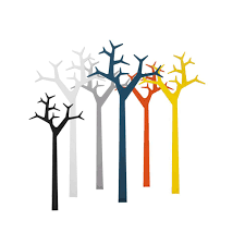 The Wall Mounted Tree Coat Stand From Swedese Is Available In Two Heights It Has Spacers Meaning It S Mounted At A Coat Stands Coat Stand Ideas Coat Rack Wall