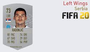 Nemanja radonjić on fifa 21. Nemanja Radonjic Fifa 20 Rating Card Price