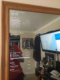 If you look at the. Just Finished My Magic Mirror Build Finally Raspberry Pi