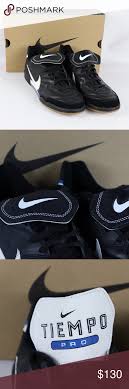 90s New Nike Tiempo Pro 3 Tr Indoor Soccer Shoes Soccer Shoes Black Nikes New Nike