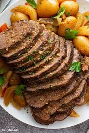 Slow cooker pot roast is the ultimate comfort food! Slow Cooker Pot Roast Belly Full