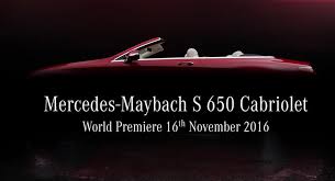 New Exclusive Mercedes Maybach S650 Cabriolet Coming To La Auto Show Carscoops Mercedes Maybach Maybach Mercedes