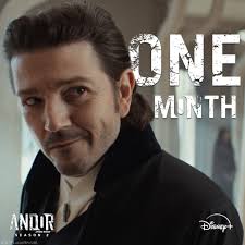 In one month, Andor returns for Season 2 only