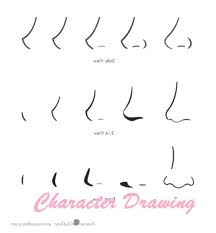 Via How To Draw Anime And Manga Noses Anime Art References Manga Nose Art Reference Anime Drawings Next draw an outline for the face that includes a chin and ears. via how to draw anime and manga noses