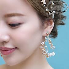 リリアナイヤリング ピアス 小枝アクセサリー ブライダル ウェディングアクセサリー通販 ラブティアラ アクセサリー ブライダルアクセサリー アクセサリー 手作り