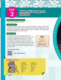 Ya, ini bererti jika cermin kereta pecah, insurans atau takaful tidak akan membayar kos mengganti. Bab 3 Matematik Pengguna Insurans Flip Ebook Pages 1 22 Anyflip Anyflip
