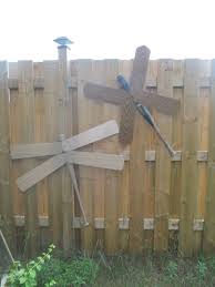Baseball Bat Ceiling Fan Blades Dragonflies Spraypaint Bat Use Plastic Zip Ties To Keep Blades Together Us Yard Art Ceiling Fan Blades Fan Blade Dragonfly