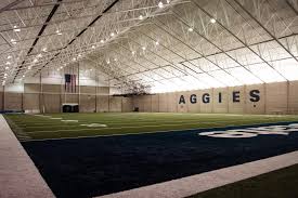 While varying in details from league to league, the rules of indoor football are designed to allow for play in a smaller arena. Stan Laub Indoor Training Center Facilities Utah State University Athletics