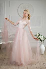 Schönste brautkleid für den schönesten tag. Luftig Lockeres Tullkleid Fur Die Hochzeit Mit Transparenten Armeln Hochzeitskleid Brautkleid Braut