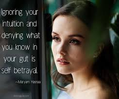 The path to self betrayal