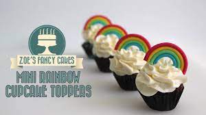 See more ideas about cupcake toppers, topper, cupcake cakes. Rainbow Cupcakes How To Make Mini Rainbow Models Using Fondant Youtube