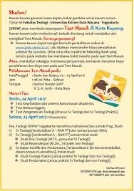 Jarvis mandiri (jalur tes) politeknik atk yogyakarta. Contoh Soal Tes Masuk Instiper Jogja Literatur