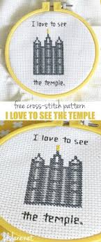 Links preceded by a plus sign (+) require free registration (to that particular site, not to cross stitch pattern central) before viewing. Free Cross Stitch Pattern I Love To See The Temple