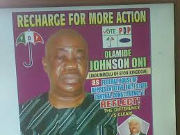 Johnson Olamide Oni 4 House of Rep Ekiti Central Constitutency 2