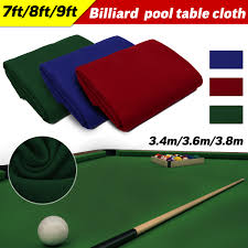 Billiard cloth will make or break the game of pool and billiards. Pool Table Felt For 6 7 8 Foot Feishibang International Green Wool Billiard Cloth Tables Accessories Leisure Sports Game Room